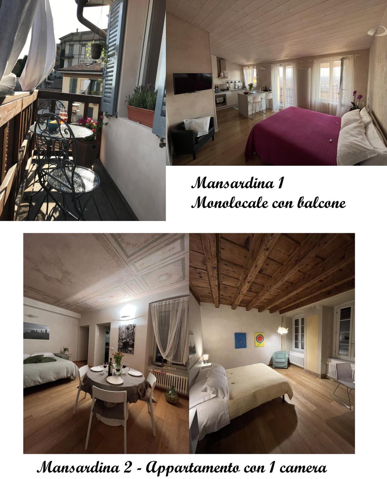Livinn Bergamo La Mansardina1 E La Mansardina2 외부 사진